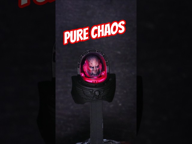 Chaos Warp OSL #warhammerpainting #chaos #osl #horus #warp #glow #warhammer40k #spacemarine #first