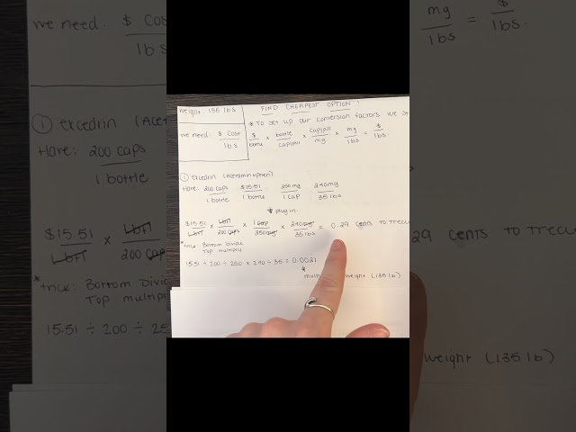 Dimensional Analysis Project CHM1020