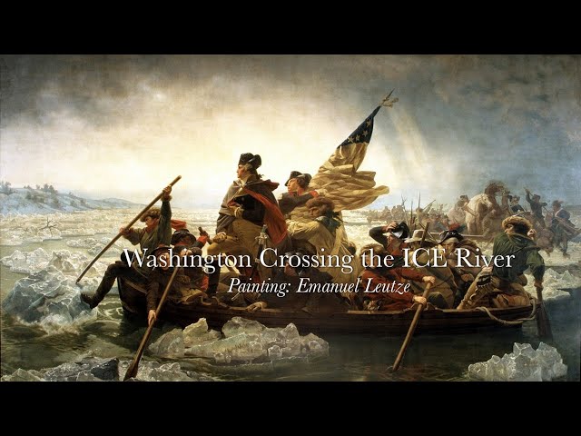 Binary Interpretation / Washington Crossing the ICE River