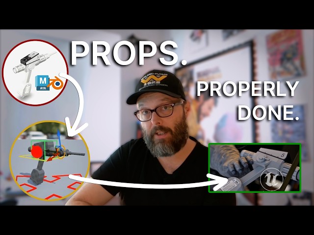 How I Rig Every Prop for my Unreal Engine Films (Maya ➡️ UE5 Tutorial)