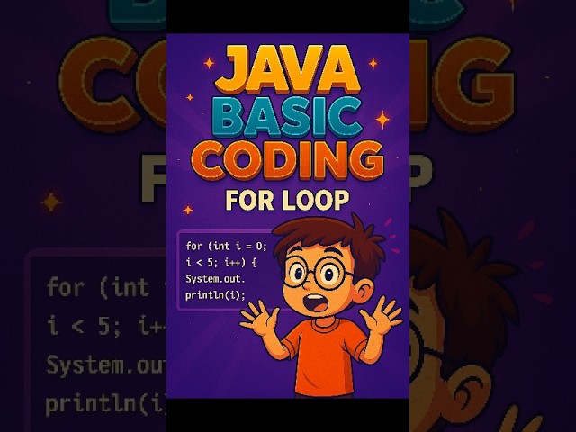 For loop in java