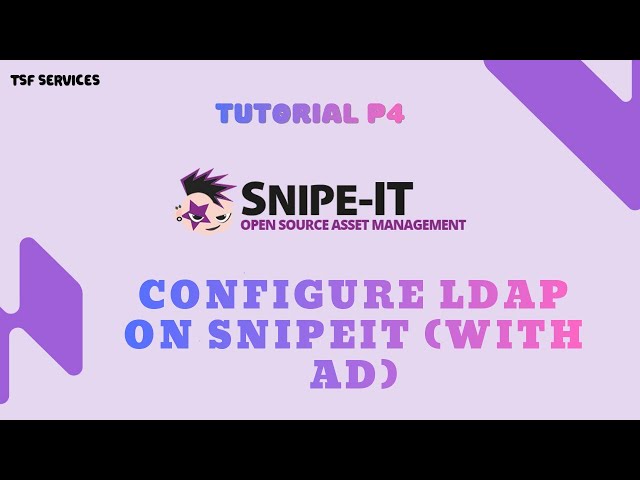 SnipeIT - P4 Configure SnipeIT with Active Directory LDAP on Windows (Full Guide)