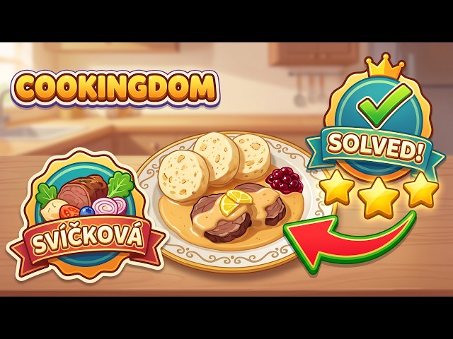 🧩 Cookingdom - Level 210 Svíčková Walkthrough (iOS/Android)