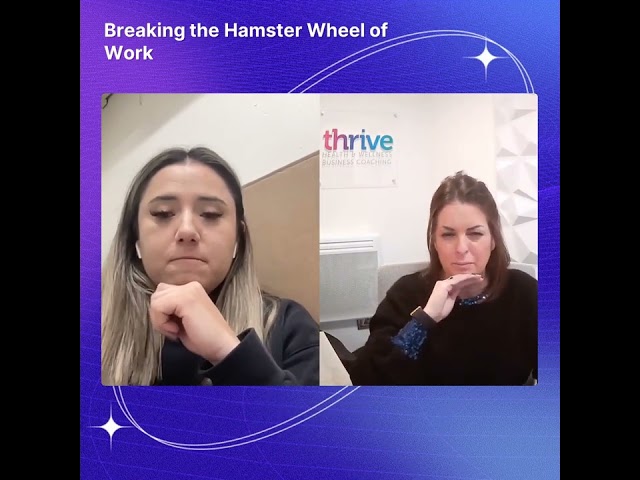 Breaking the Hamster Wheel of Work