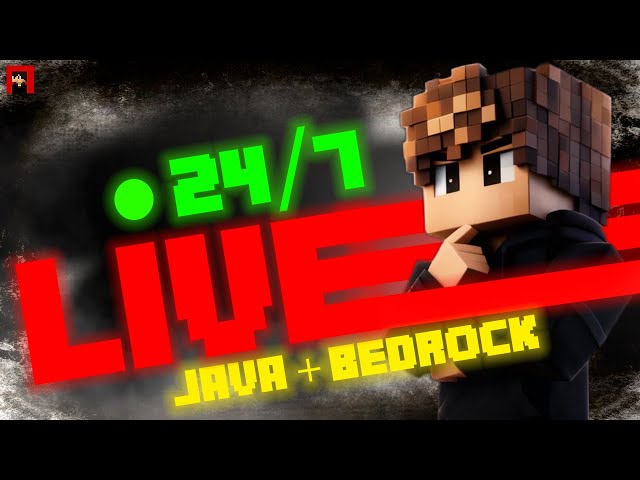 Playing With Subscribers! Java + Bedrock 24/7 SMP Live 🎮 Join Now!