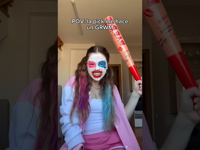 La pick me hace un GRWM para Halloween 😂