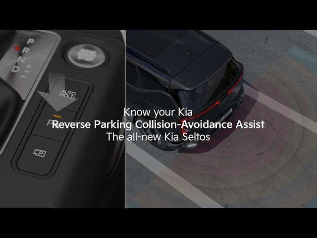Know Your Kia | Reverse Parking Collision-Avoidance Assist | The all-new Kia Seltos