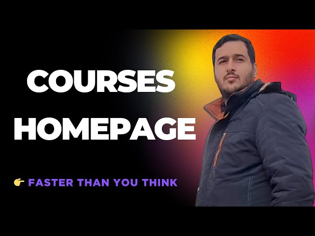 💥بهترین راه ساخت صفحه دوره‌ها و صفحه تک دوره حرفه‌ای با لاراول و Vue! | Courses & Single Course Page
