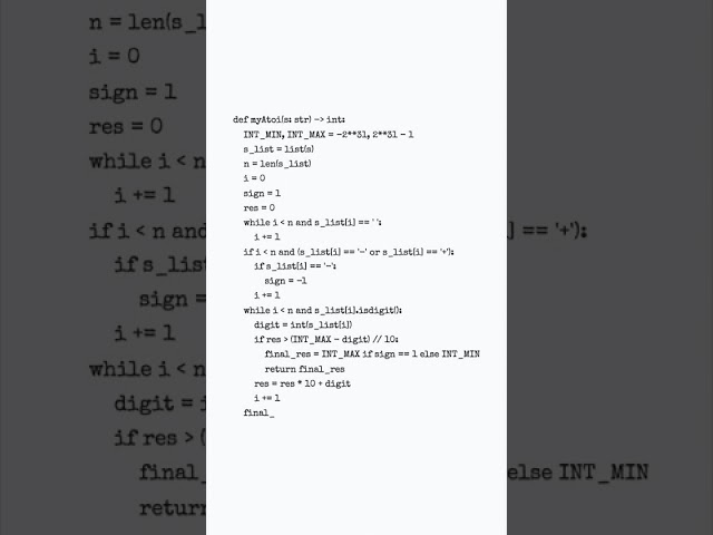 📅 Day 8: String to Integer (atoi) (🟡 Medium)
