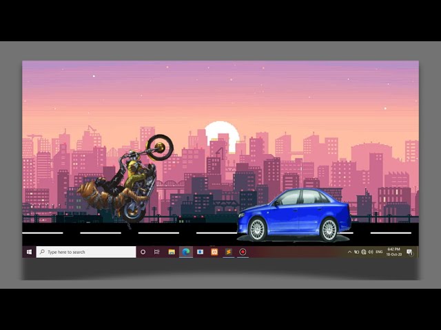 Motorbike Accident Funny Animation Using HTML & CSS | CSS Animation In Tamil |