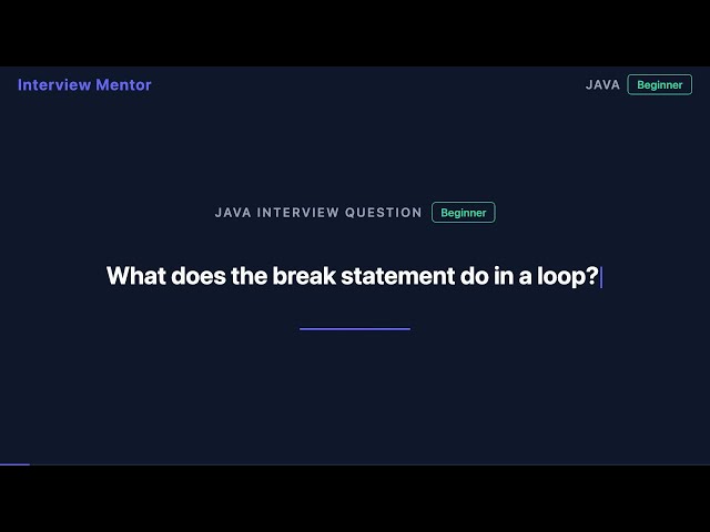 Java break Statement Explained in 90 Seconds