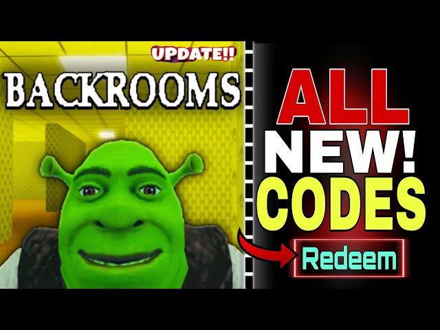 ALL NEW!✅SHREK IN THE BACKROOMS ROBLOX CODES 2026 - SHREK IN THE BACKROOMS CODES 2026 [ROBLOX]
