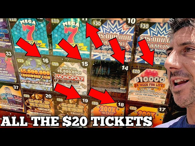 💥Got Lucky💥 I Bought Every $20 Ticket in the Store🚀