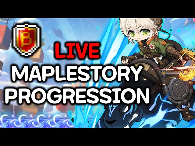 LIVE MAPLESTORY PROGRESSION | BOSS & GRIND | LEVEL 295 PUSH