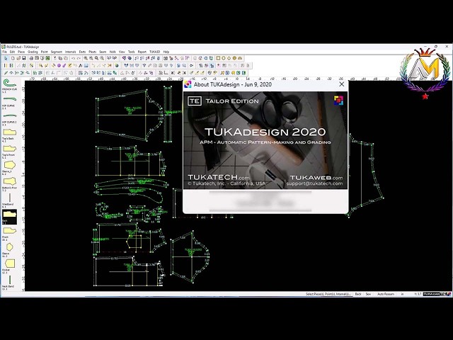 TUKAcad 2020 APM Automatic Pattern and Smart Marker Full Version All Windows 64bit