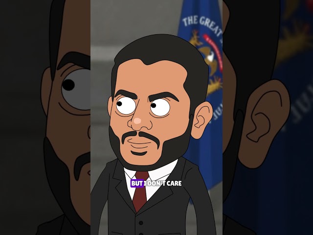 Abdul El-Sayed and Trump in Michigan 😂 #donaldtrump #usa #michigan #cartoon #liberal