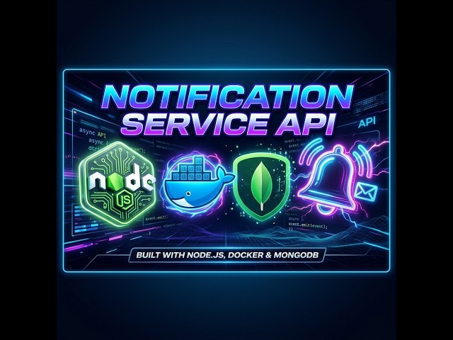 Notification API | Node.js, TypeScript, Docker & MongoDB
