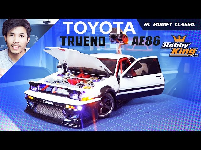 RC Modify S1 20 | 1986 TOYOTA TRUENO AE86 COUPE - RC Car