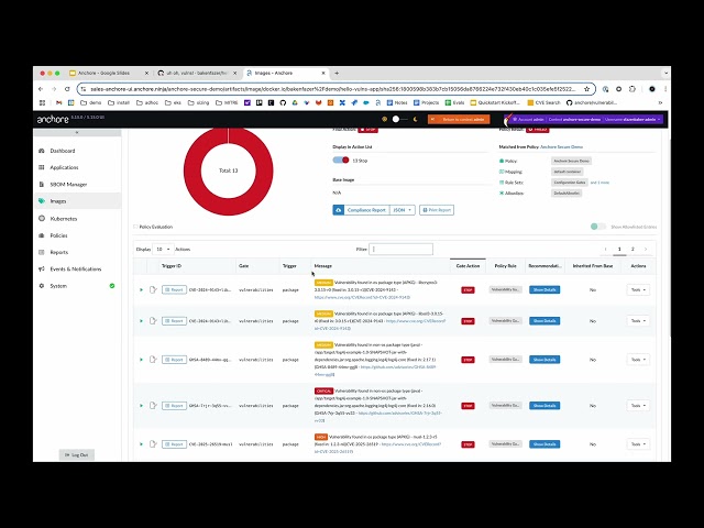 Scan Code & Containers for Vulns, Malware, Secrets: Anchore Secure Intro