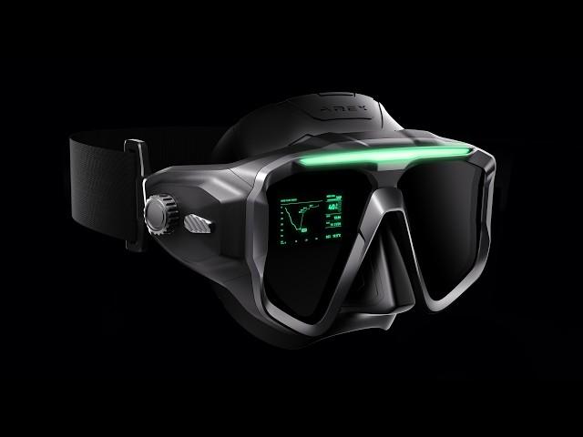 AREX ONE - The World First AI Powered AR Dive Computer Mask