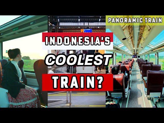 INDONESIA'S COOLEST TRAIN? - PANORAMIC Views (Yogyakarta to Surabaya)