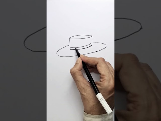 Learn to Draw a Hat in 5 Minutes! 🎨✏️ (Beginner-Friendly)