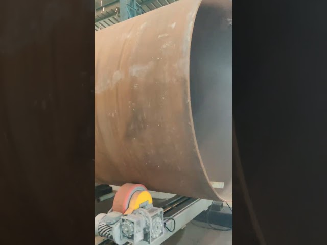 Pressure vessel edge prepration for welding