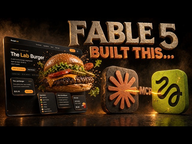 Claude Fable 5 + Higgsfield MCP Built This Motion Website