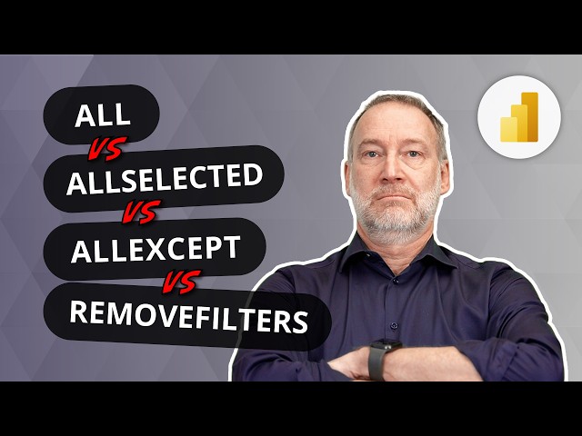 ALL vs ALLSELECTED vs ALLEXCEPT vs REMOVEFILTERS