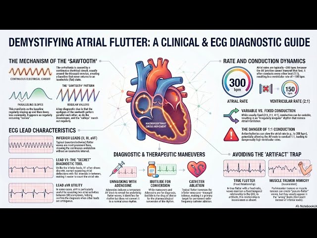 Atrial Flutter  ECG Analysis