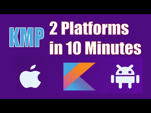 Build Your First Android And IOS App With KMP Multiplatform - KMP for Beginners