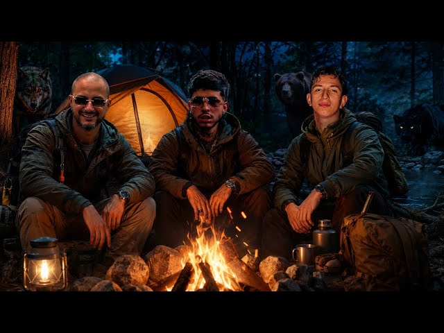 24 HORAS ACAMPANDO EN EL BOSQUE CON CHANTY Y EL MUÑE - STREAM COMPLETO | WESTCOL 