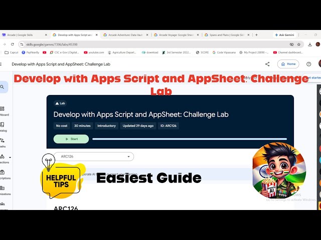 Develop with Apps Script and AppSheet: Challenge Lab | WalkThrough #ARC126 #qwiklabsarcade2026