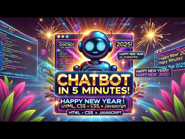 Revolutionary AI Chatbot | HTML, CSS, & JavaScript | New Year Special 2025.