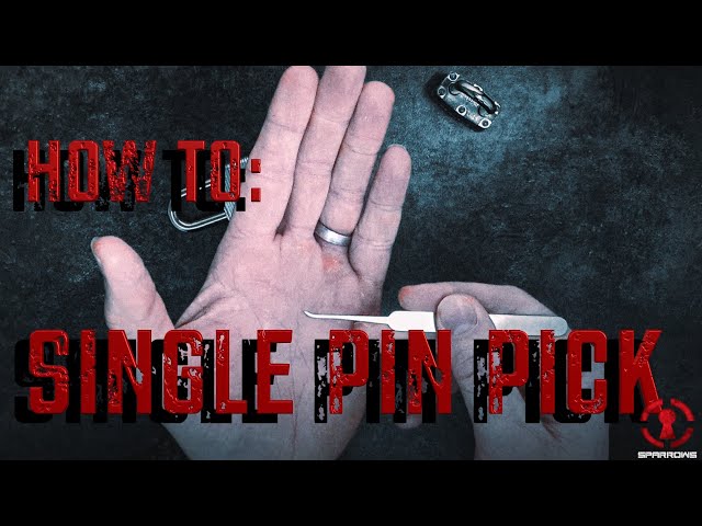Learn SINGLE Pin Lock Picking