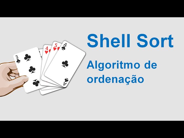 Algoritmo de ordenação Shell Sort