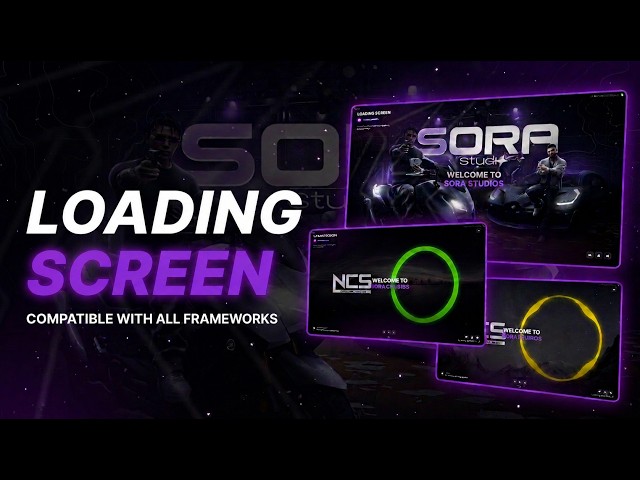 Sora Loading Screen | Fully Configurable FiveM Loading Screen