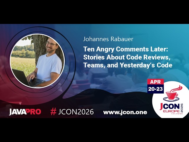Ten Angry Comments Later: Stories About Code Reviews, Teams, and Yesterday’s Code | Johannes Rabauer