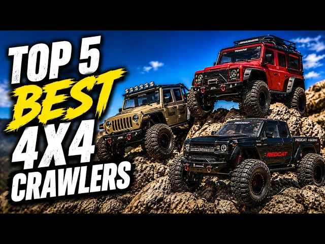 Top 5 Best 4x4 RC Rock Crawlers of 2026