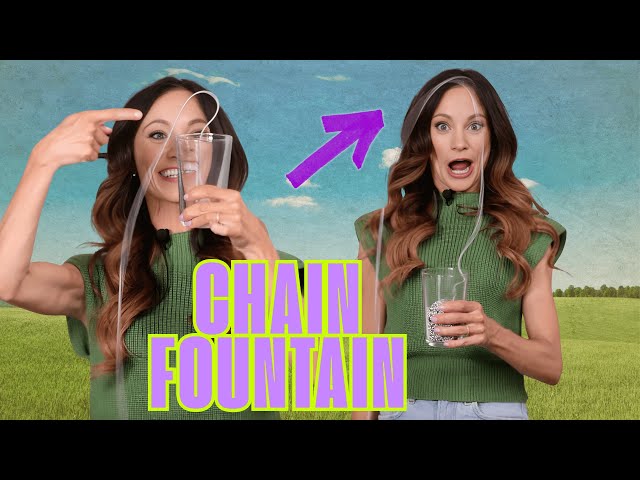 Chain Fountain Experiment - Emily's Science Lab