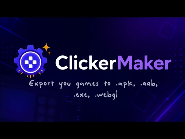 I Built My Own Game Engine Without Coding – Make Clicker Games for Android, Windows & Web on Steam!