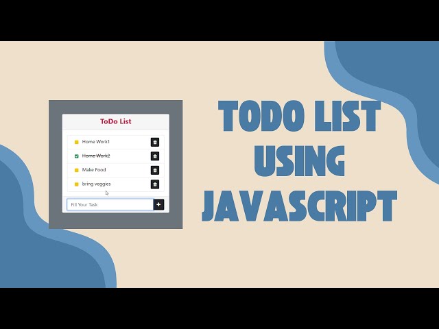 How to Make a To-Do List App Using HTML, CSS & JavaScript with Bootstrap! #codingforbeginners