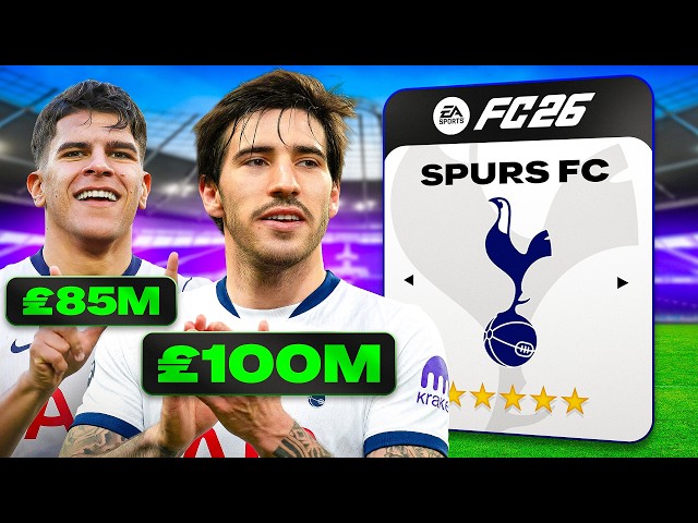 I Rebuild TOTTENHAM With NEW TRANSFERS For 250 MILLION!
