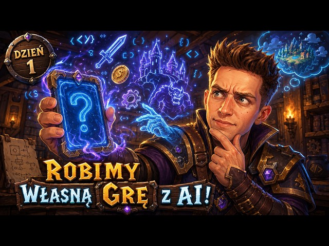 TWORZĘ WŁASNĄ GRĘ OD ZERA! 🤖 AI Programuje Za Mnie (Vibe Coding)