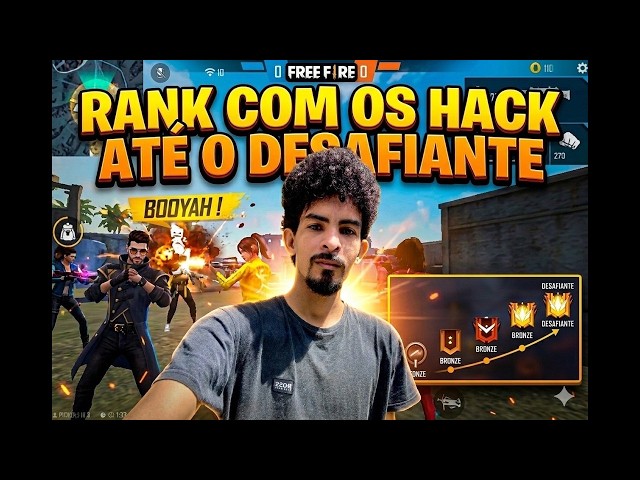 LIVE ON NOVA RUMO AO DESAFIANTE !FREE FIRE AO VIVO!! 4x4 COM A LIVE