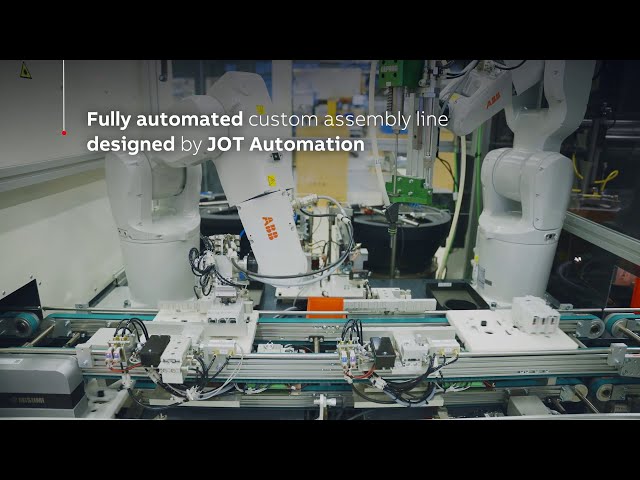 Switchgear production line made fit for the future with robots