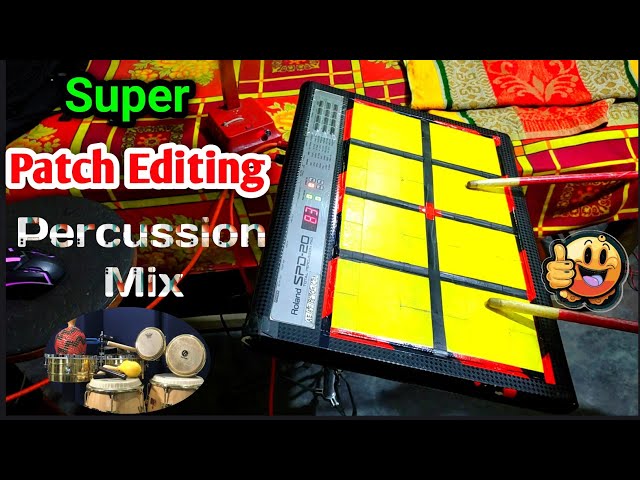 Super New Patch Editing | Ghumar Percussion Patch | octapad music 