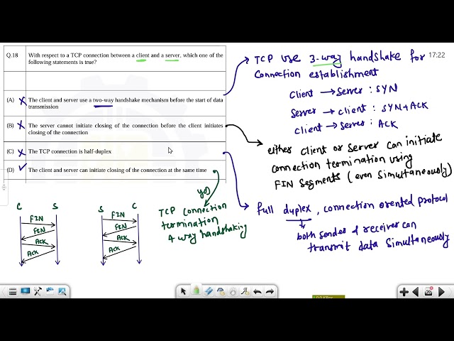 Computer Network | TCP | GATE 2026 | GATE CS & IT | GATE PYQ Solution | GATE Exam 