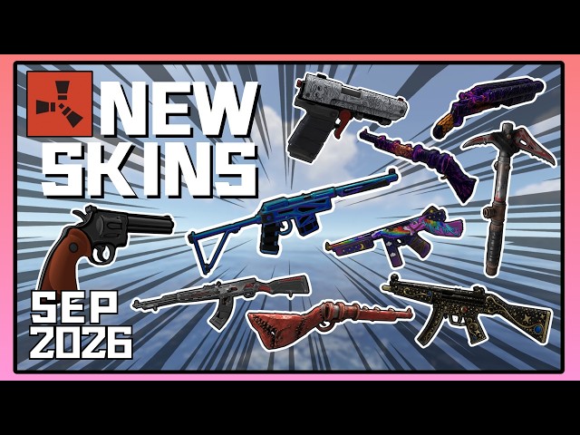 Rust Monthly Weapon Skins – September 2026