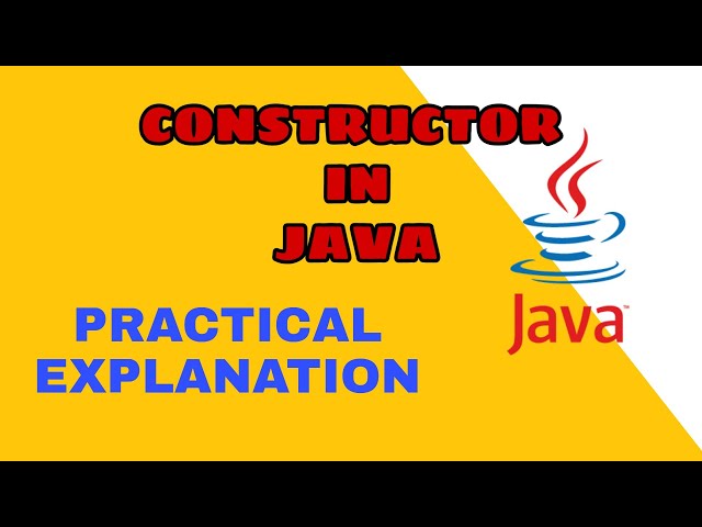 Constructors in Java | Use of Constructors | Types of Constructors (with example) | Eclipse